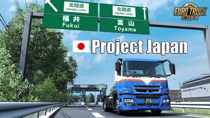 Japan project re created v0 ets2 mods gamesmods