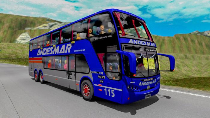 New Mod Bus Galaxy EXL ETS2: Bus Mewah dengan Fitur Lengkap