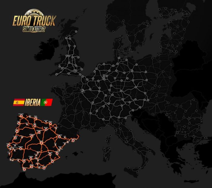 Map mario dlc ets italy mod ets2 v12 compatible france simulator truck euro mods maps american baltic v126 world complete