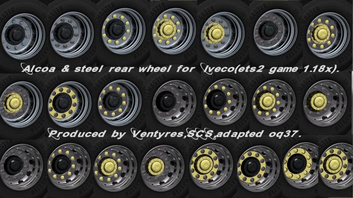 Wheels pack iveco ets ets2 mods truck simulator euro trucks american lt ets2mods